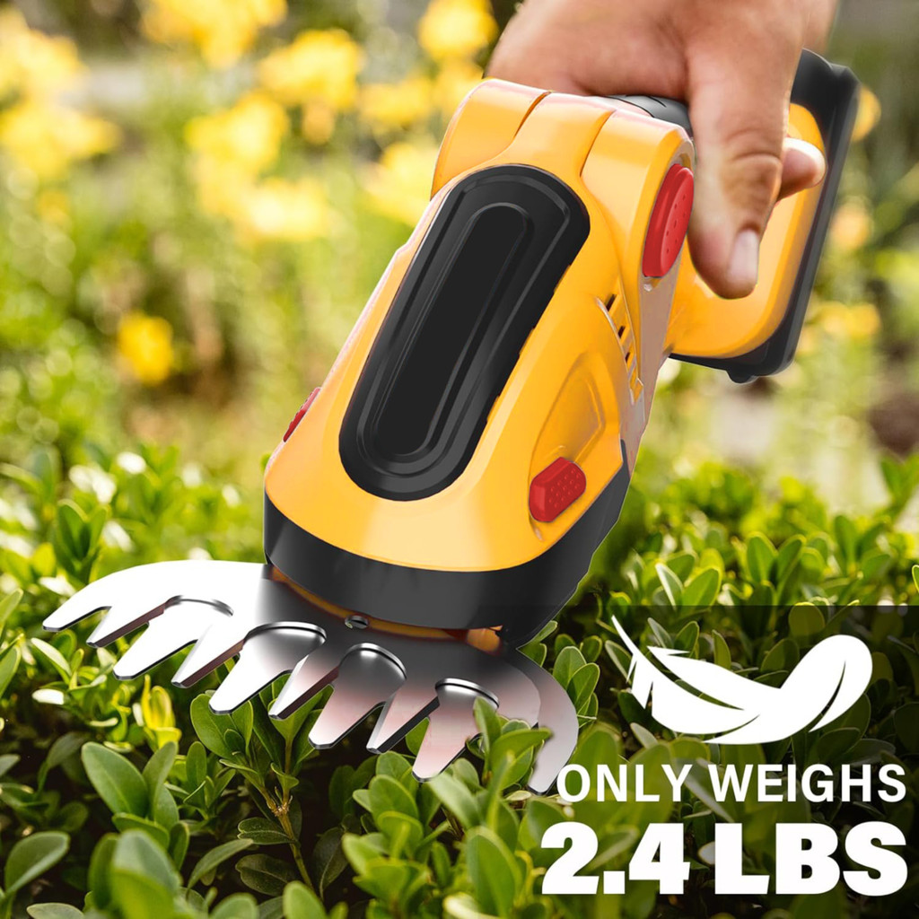 แบตเตอรี่ลิเธียมในครัวเรือนมือถือ Hedge Machine Mini ไฟฟ้า Hedge Shears เครื่องตัดหญ้า Hedge Shears 
