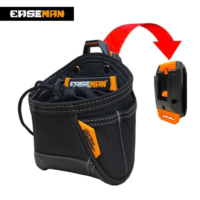 American EASEMAN กระเป๋าเครื่องมือสําหรับงานหนัก Quick-Hanging Dismantling ช่างไฟฟ้ากระเป๋าคาดเอวมัลติฟังก์ชั่นหนากระเป๋าเครื่องมือซ่อมเข็มขัด ราคา ถูกที่สุด ดีลบีเคเค รูปภาพหลัก