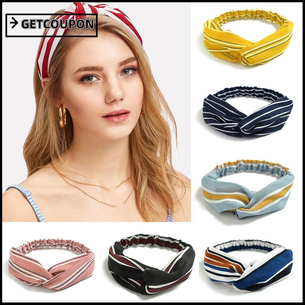 GETCOUPON Bohemian Hairbands Fashion Head Wrap Turban Girls Hair Bands