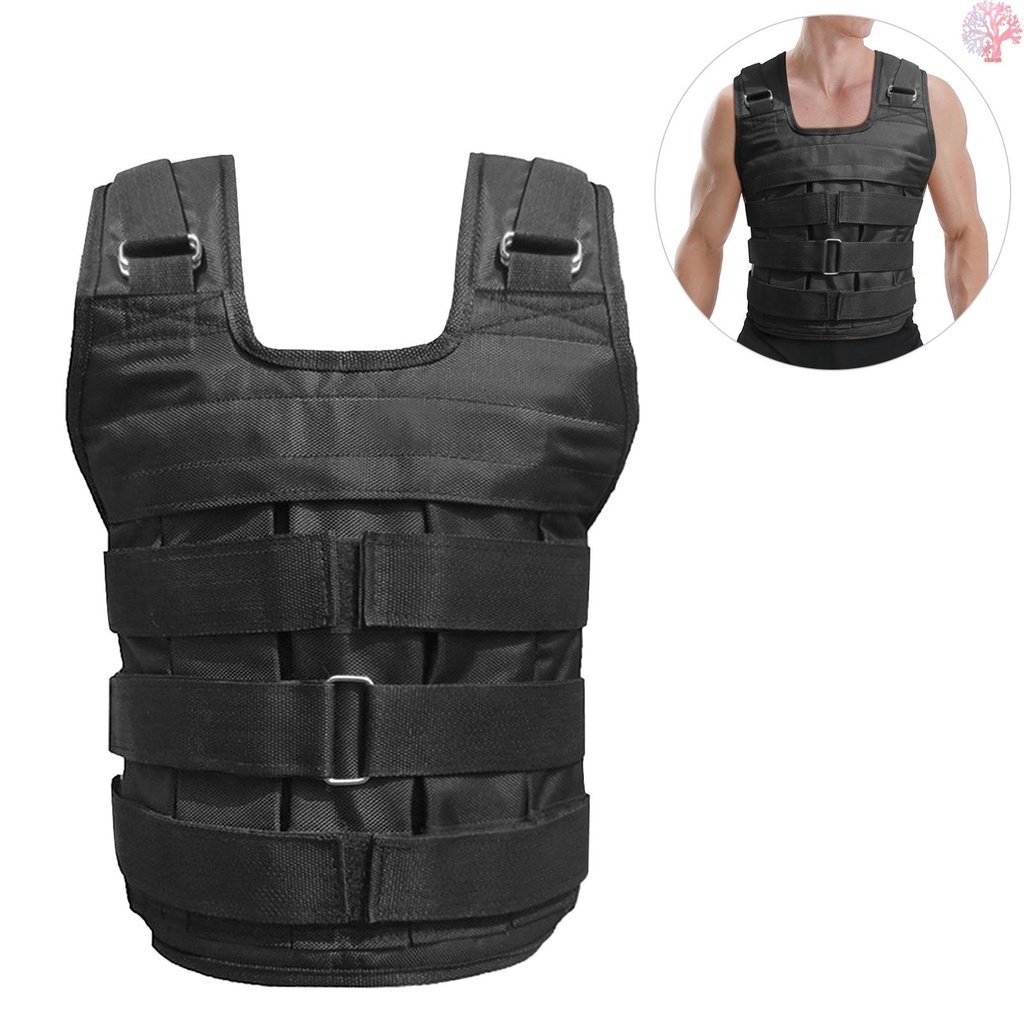 I-Max Loading 50kg Adjustable Weighted Vest Weight Jacket Oxford Exercise Weight Loading Cloth Stren