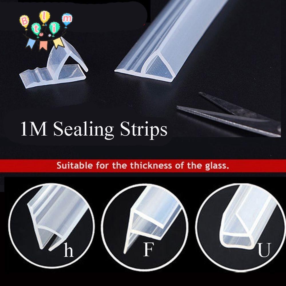 BTLIM 1M 6-12mm FU h Shape Seal Strip Home & Living Home Improvement ยางซิลิโคนซีลหน้าต่าง