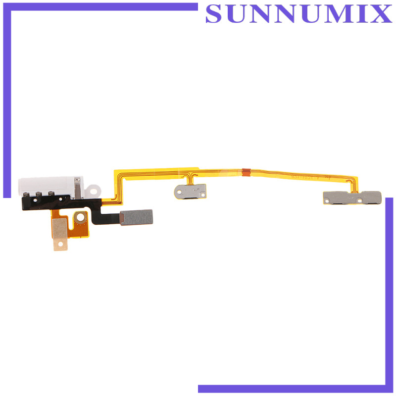 [Sunnimix] ปุ่มปรับระดับเสียงพลังเสียง Flex Cable Ribbon Connector สําหรับ iPod Nano 6th