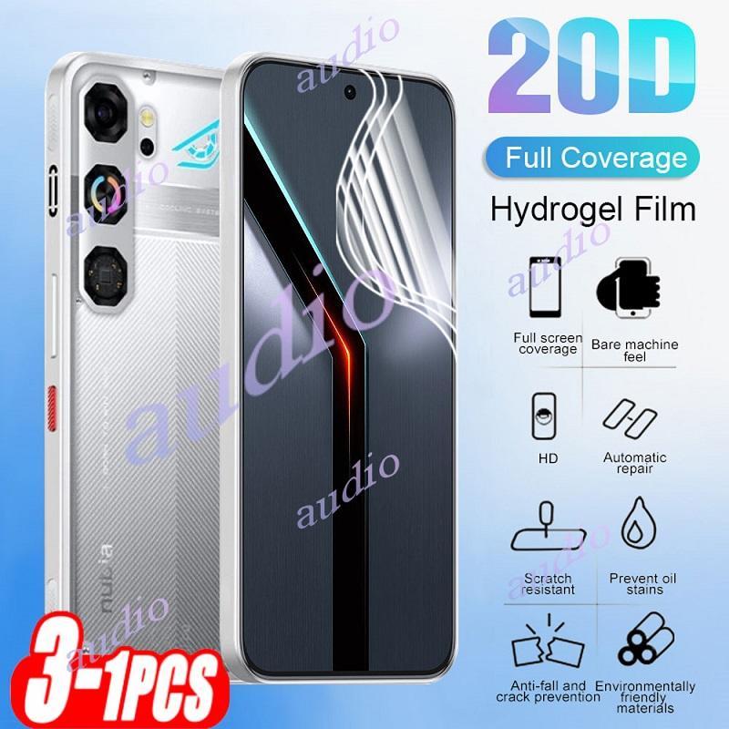 Nubia Neo 5 GT 5G 3 ชิ้น 20D Full Coverage Hydrogel ฟิล์มสําหรับ ZTE Nubia Neo 5 GT Neo5GT 5G 2026 ป