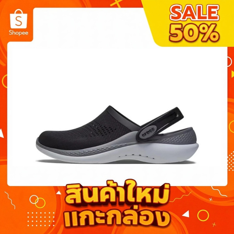 【รับประกันของแท้100%】CROCS LiteRide 360 Clog  แท้ หิ้วนอก ถูกกว่าshop Original 100% Unisex Basic Crocs shoes