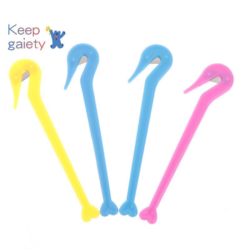 [Kpt-t] 4 ชิ้นยางรัดผมเครื่องตัดยางไม่เจ็บผมยางรัดผม Remover เครื่องมือ [ใหม่]