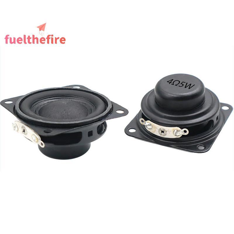 [Feel] 1PC Full Range Audio Speaker 40MM 4 Ohm 5W HiFi Stereo Loudspeaker Speaker [ใหม่]