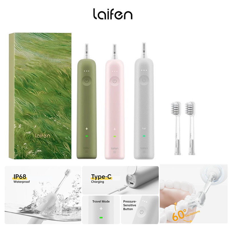 Laifen Wave SE Special Electric Toothbrush 60 ° swing to clean the oral cavity