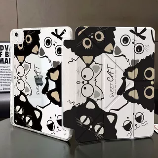 เคสแท็บเล็ต Huawei MatePad Air 12/12X/SE 11/11.5 2026 Pro 11 แบบ 3+Y พับได้ มีช่องใส่ปากกา หลังใส กันกระแทก