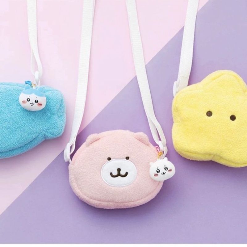 Chikawa chikawa chikawa Star Bag Bear Bag Small Fish Bag Usaki Bag chikawa Small Eight N
