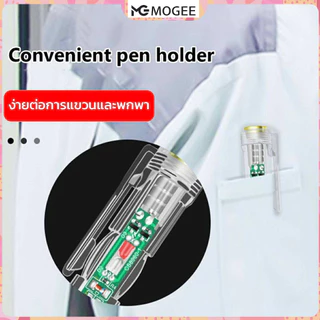 Rivet ปากกาทดสอบแรงดันไฟฟ้า ไขควังวัดไฟ แบบไม่สัมผัส มีไฟ LED สองสี ไขควงเช็คไฟ ปากกาไฟฟ้า tester pen
