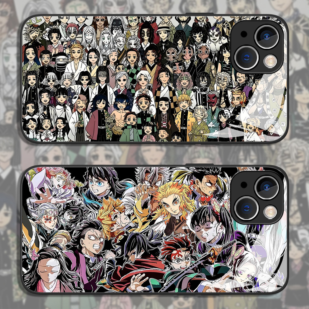 Demon Slayer Kill Blueprint เหมาะสําหรับ iqooneo11 เคสโทรศัพท์ iqoo13pro สองมิติ 15 อะนิเมะ 12 สไตล์