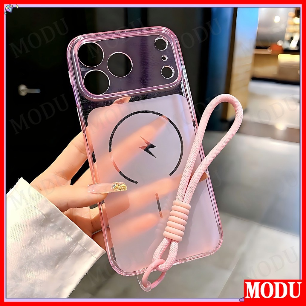 High-endเคสโทรศัพท์แม่เหล็กโปร่งใสเหมาะสําหรับRedmiหมายเหต รูปที่ 4