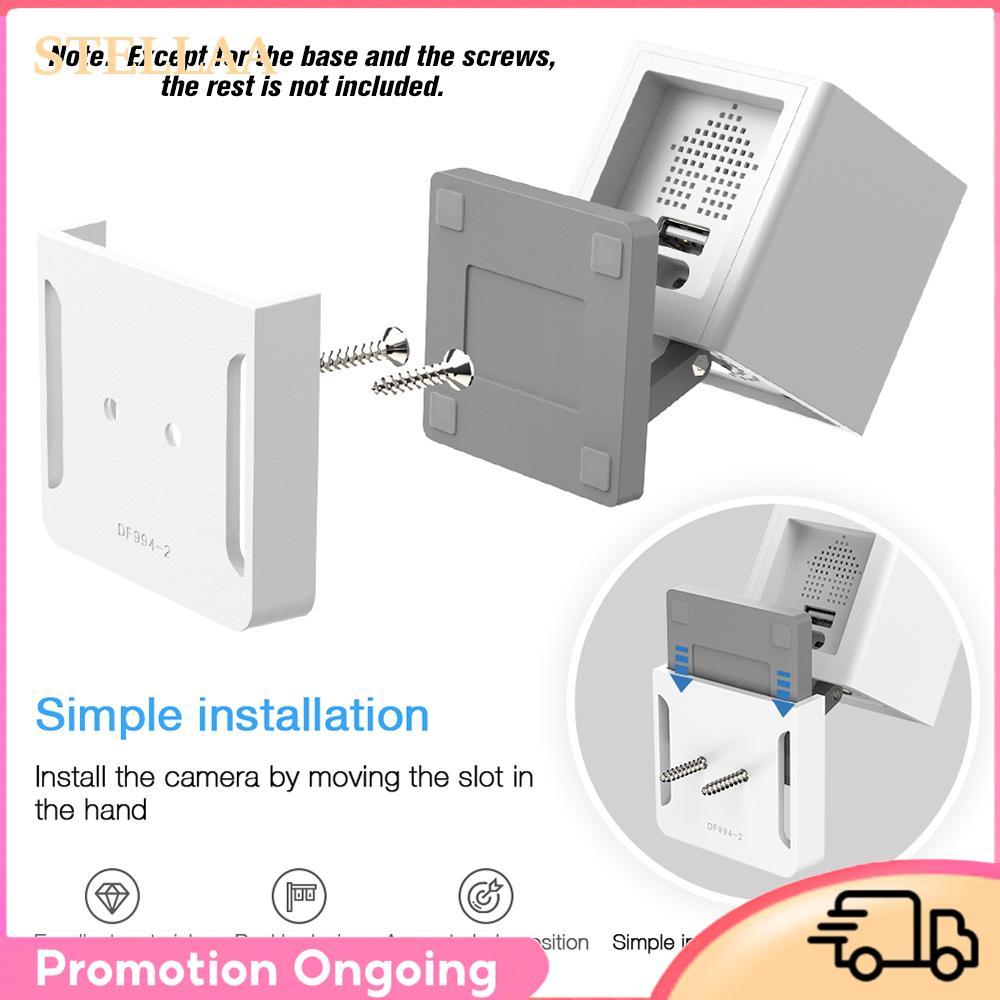 stellaa Wyze กล้องติดผนังฐานยึดสำหรับ Cam Smart และ iSmart Alarm Spot Protect From Drop