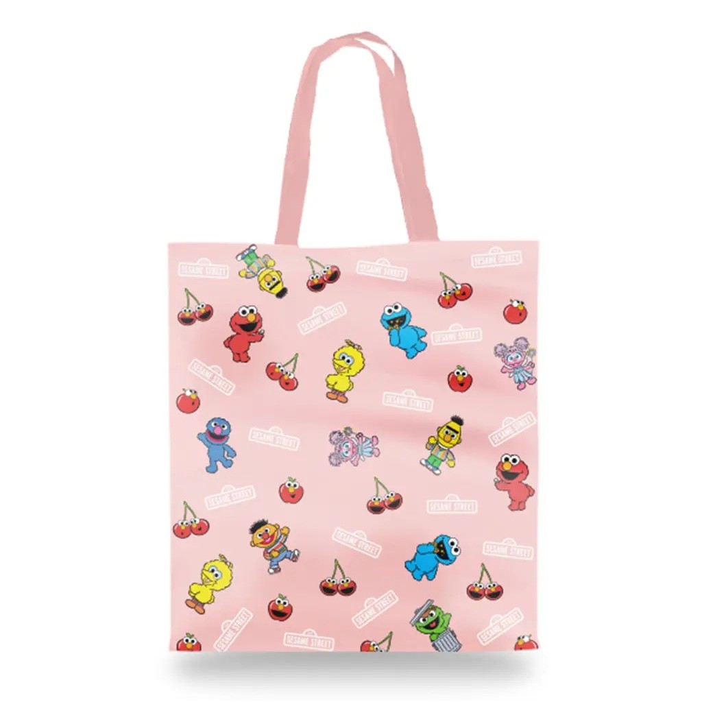 Se-ed (ซีเอ็ด) : SST5-กระเป๋ากระสอบสาน PP : Sesame Street SST-G PP Woven Tote Bag (SST5G-PPWB-PK35) W35xH40xS15 cm.