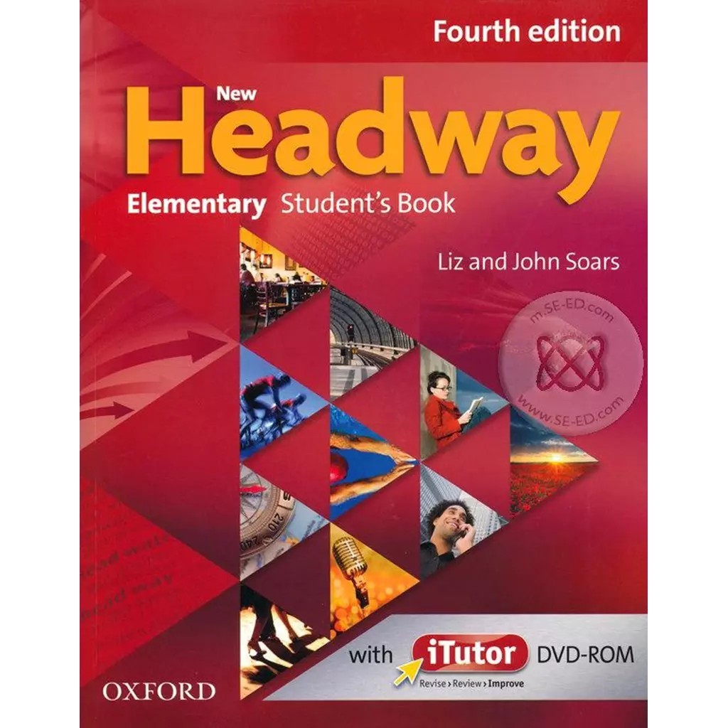 Bundanjai (หนังสือ) New Headway 4th ED Elementary : Student's Book +DVD (P)