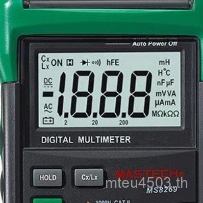 Original ms8269 มัลติมิเตอร์เหนี่ยวนํามิเตอร์ดิจิตอล mastech วัด Kehua H7CC