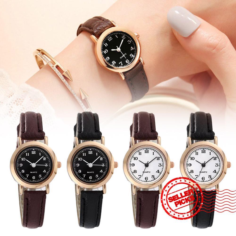 1x Vintage Quartz Watch Casual Women นาฬิกาข้อมือ A2A6