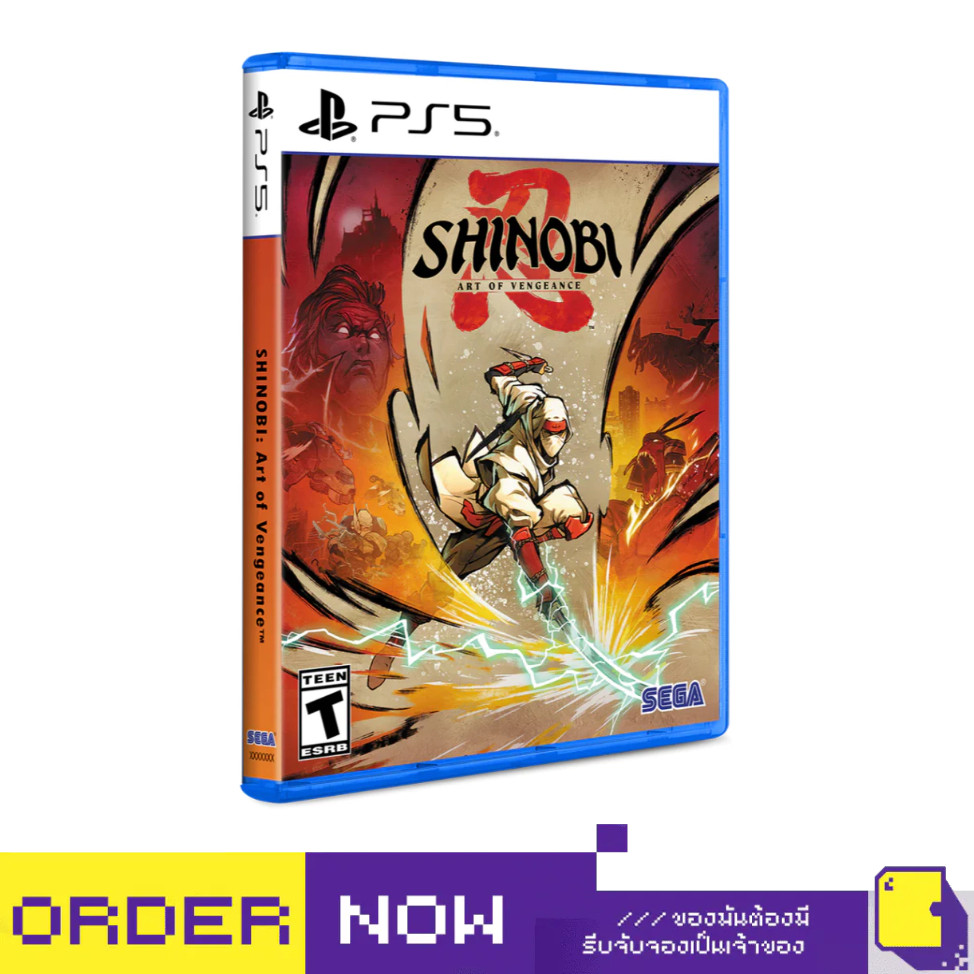 [+..••] PS5 SHINOBI: ART OF VENGEANCE #LIMITED RUN EXCLUSIVE (เกม PlayStation 5™) | By ClaSsIC GaME