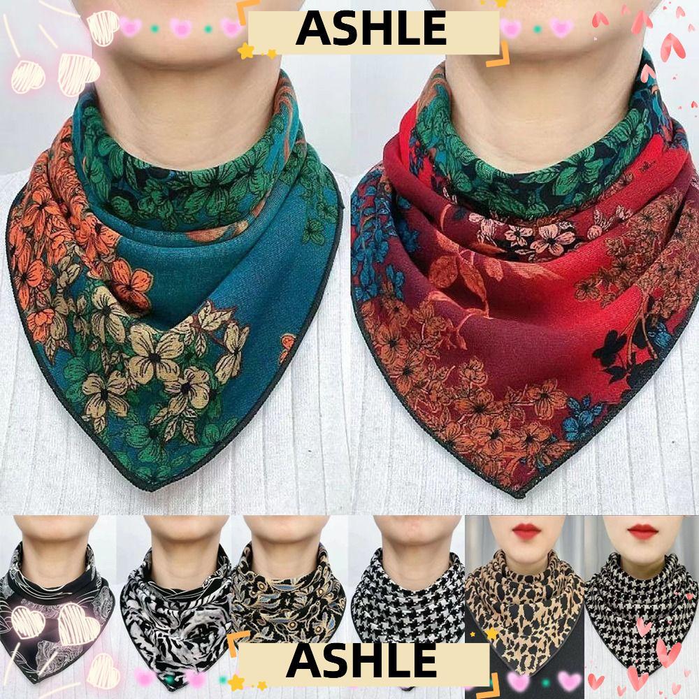 ผ้าพันคอดual-sideลายสก๊อตหนา สไตล์แฟชั่น พร้อมปกคอกันลม อุ่นในฤดูหนาวและใบไม้ร่วง