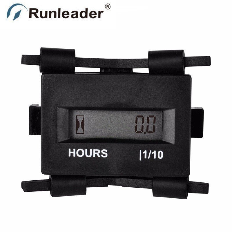 Timer DC Hour Meter Excavator Waterproof Timer Air Compressor Digital Microculture Machine On AC Ind