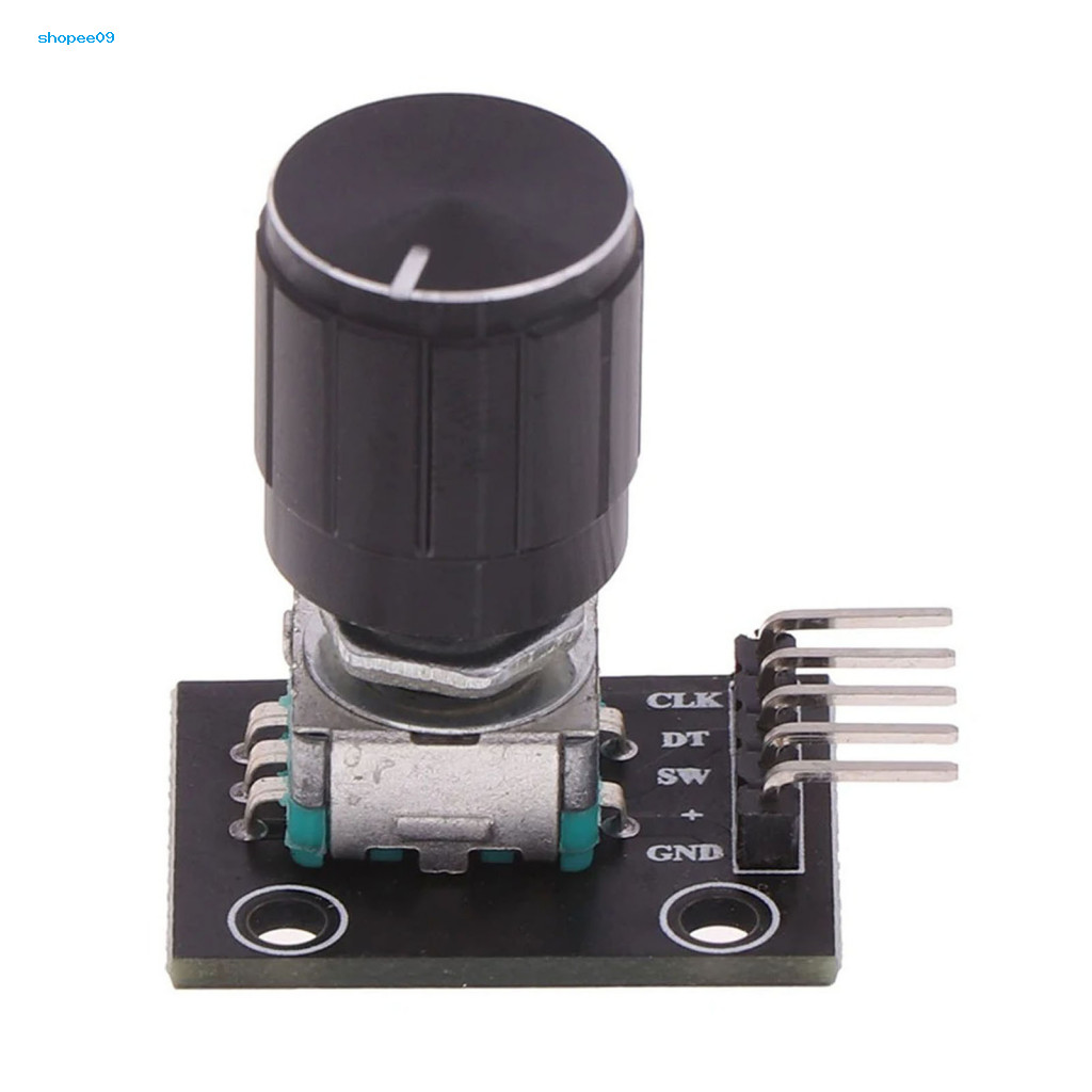 โมดูลเข้ารหัส Pinangay 360 องศาสวิตช์ 360 องศา Encoder 360 องศา° โมดูลหมุน Encoder Ky-040 พร้อมหมวกล
