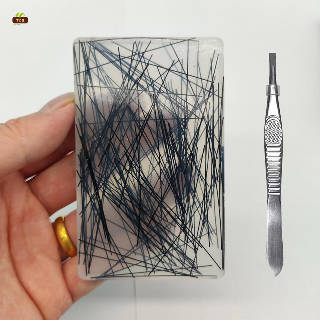 Skin Picking Fidget Toy พร้อม Tweezer ความวิตกกังวลบรรเทา Skin Hair Picking Fidget สําหรับคนที่มี ADHD OCD หรือความเครียด