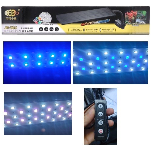 โคมไฟคลิป Coco Aquarium ไฟ LED JR200 JR-260