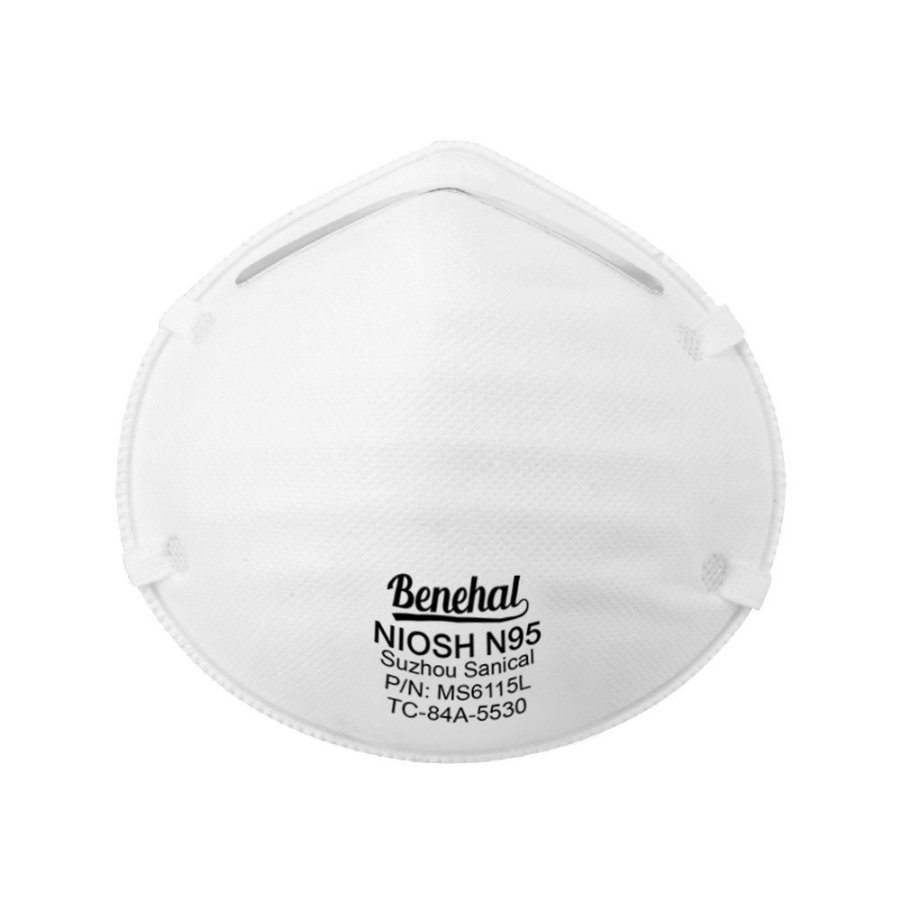 Benehal N95 Mask American Standard Niosh N95 Mask Cup Type Head-Mounted N95 Mask One Box Price