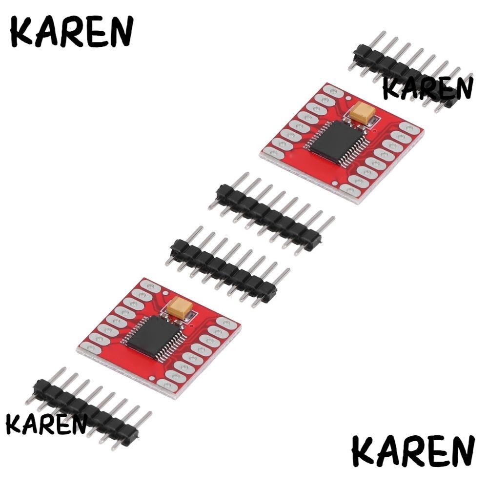KARENGOODS 2 ชุดโมดูลไดรฟ์มอเตอร์, Dual Driver Peak 3.2A DC มอเตอร์ไดรฟ์, ประสิทธิภาพสูง TB6612FNG H