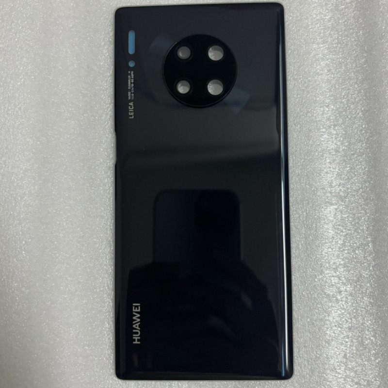 คุณภาพสูงสําหรับ Huawei Mate 30 Pro แบตเตอรี่ฝาหลังกระจกด้านหลังประตู + เลนส์กล้องสําหรับ Huawei Mate30 Pro แบตเตอรี่ Cove