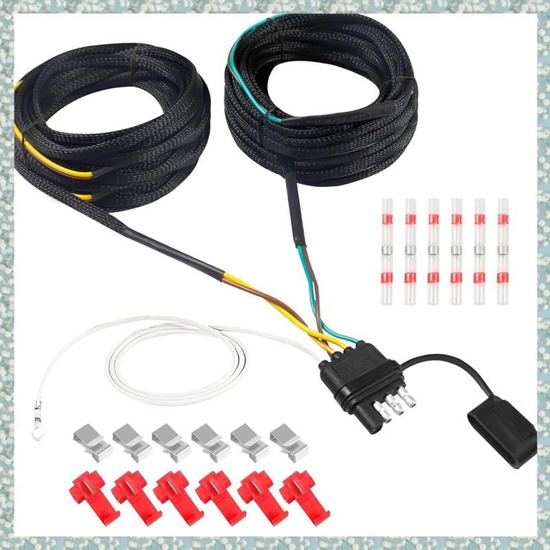 [h5bl3j6wj.ph] Wishbond สําหรับหาง เบรค และไฟเลี้ยว 30FT 4 ขา 5 สายไฟรถพ่วงและชุดไฟปลั๊กขั้วต่อ