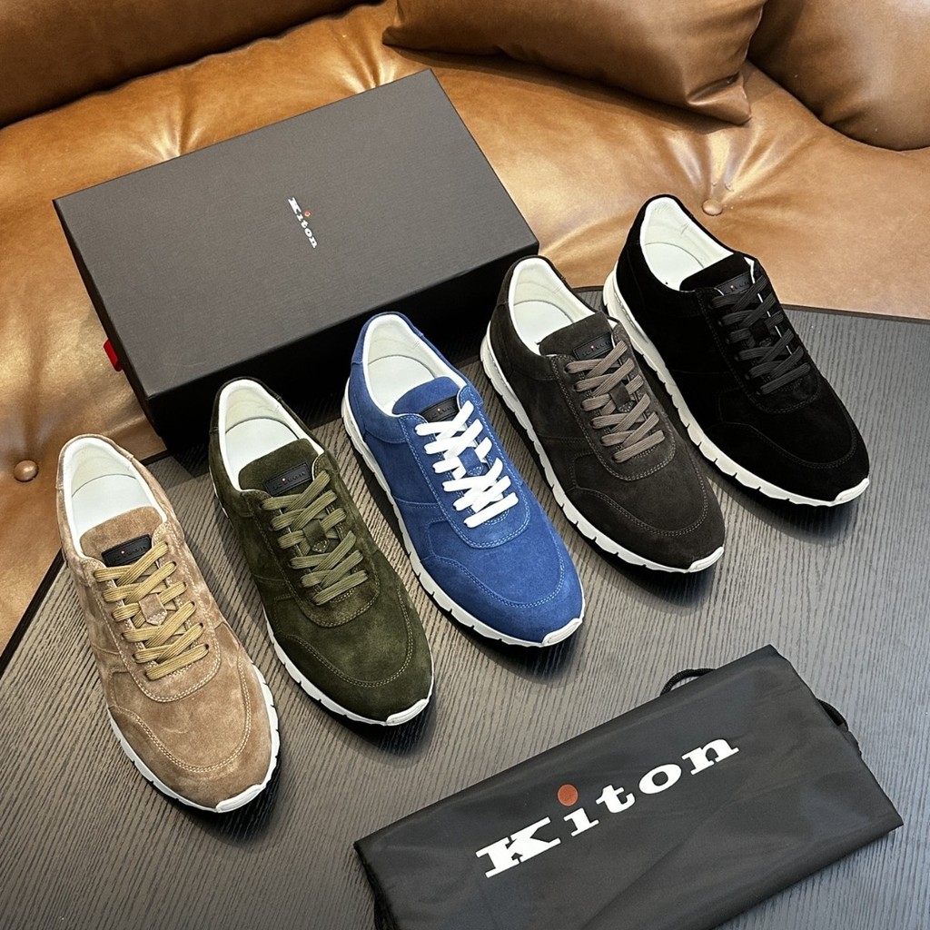 DHEC Kito* 2025Men's Shoes Genuine Leather Cowhide Sneakers Comfortable Versatile Casual Shoes