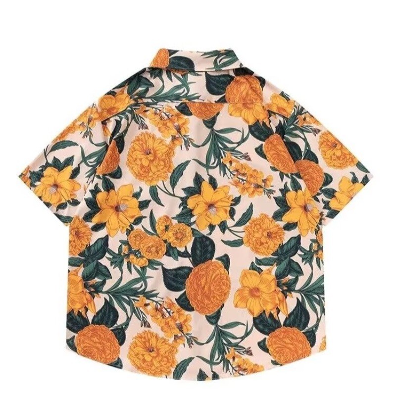 MSMS เสื้อเชิ้ตแขนสั้นพิมพ์ลายย้อนยุคไทย สไตล์วินเทจ - รูปที่ 2