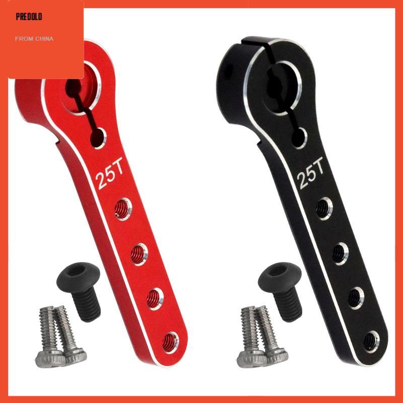 [Predolo] อลูมิเนียมอัลลอยด์ RC Servo Arm RC Servo Horns RC พวงมาลัย Servo Horn Arm 25T Servo Arm สํ