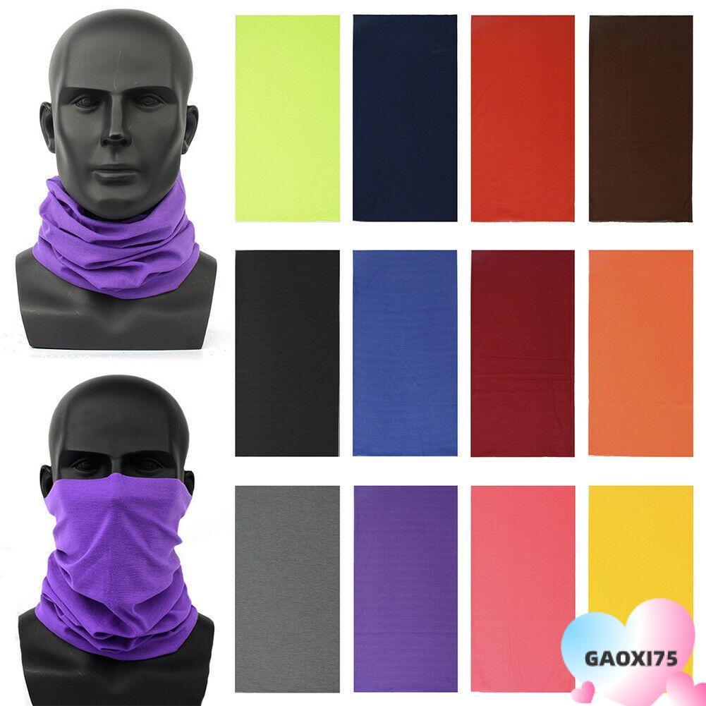 GAOXI75 5PCS Bib Headdress อุปกรณ์กีฬาผู้ชายและผู้หญิงบังแดดคอ Face คอ Turban
