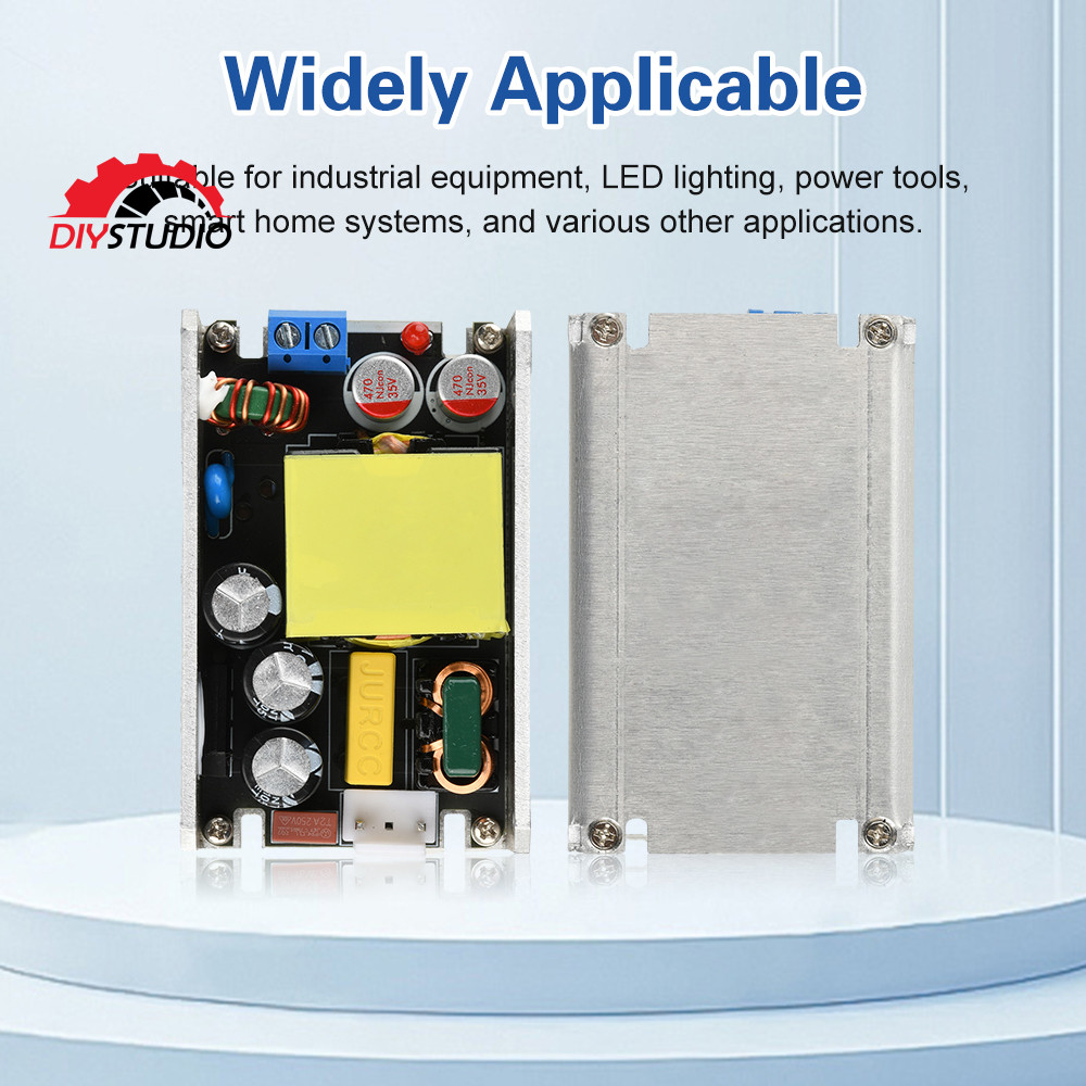 DIYSTUDIO 100W AC 95-265V ถึง DC 24V 4A / 12V 8A Switching Power Supply Board