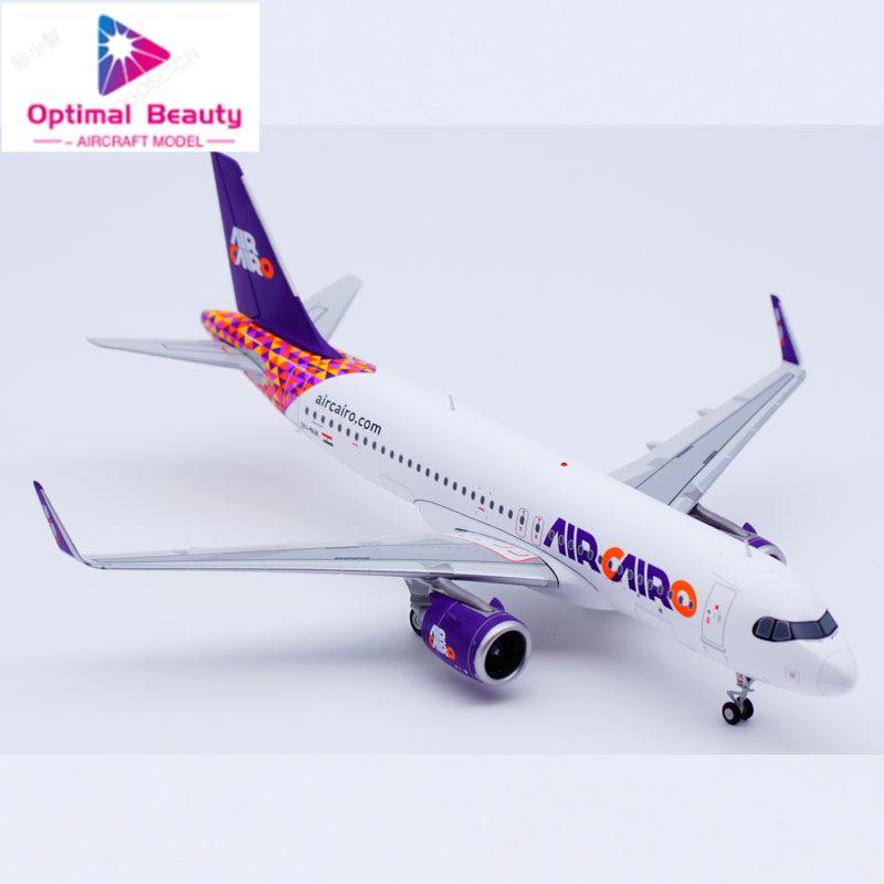 JC Wings 1: 200 เครื่องบินโลหะผสมรุ่น Cairo Airbus A320neo SU-BUK