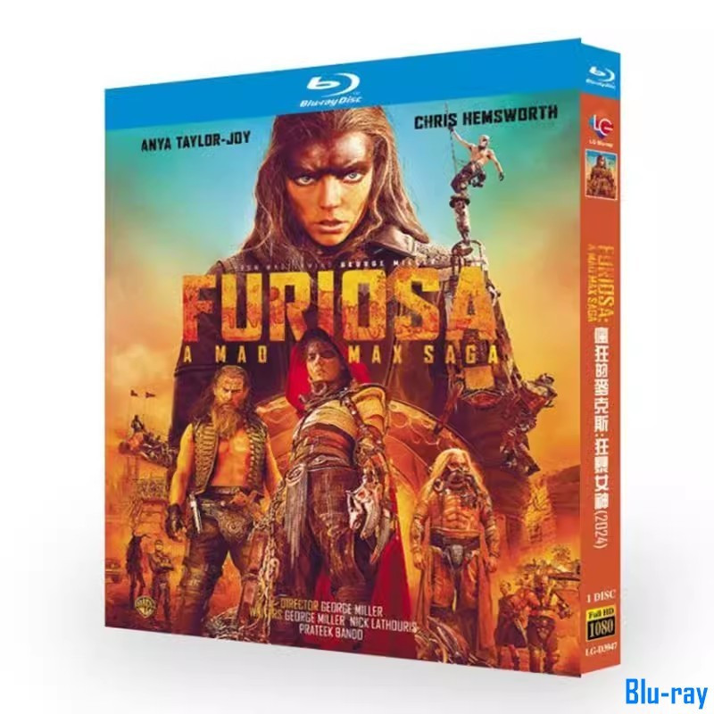 [BRAND NEW SEALED] American Film Furiosa: A Mad Max Saga (2024) กล่อง Blu-ray 1 แผ่น