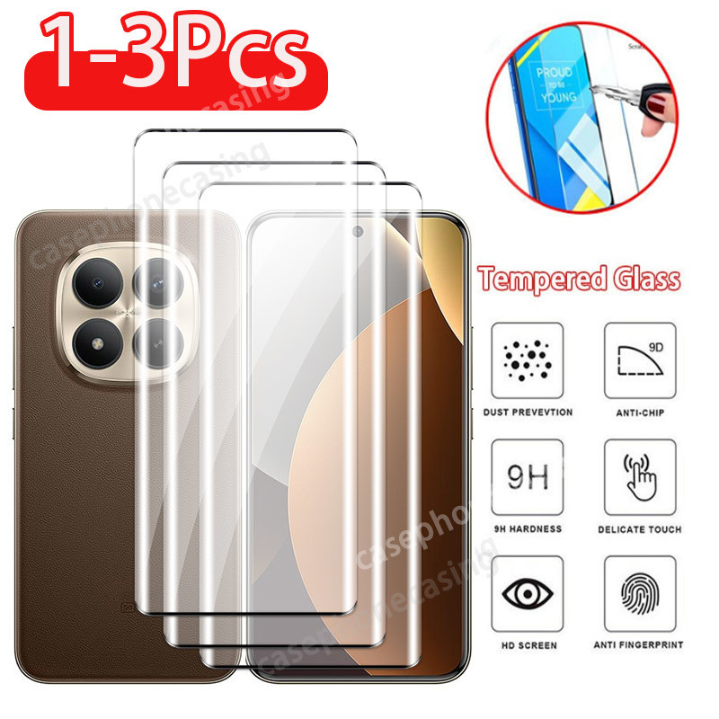 ป้องกันหน้าจอสําหรับRedmiหมายเหตุ15 14 Pro + Plus Note15Pro + 14Pro + 4G 5G 2025หน้าจอโค้งAnti Scratch 9Hความแข็งScratchคลุมทั้งหมดกระจกนิรภัยHD Clearดูป้องกันฟิล์ม