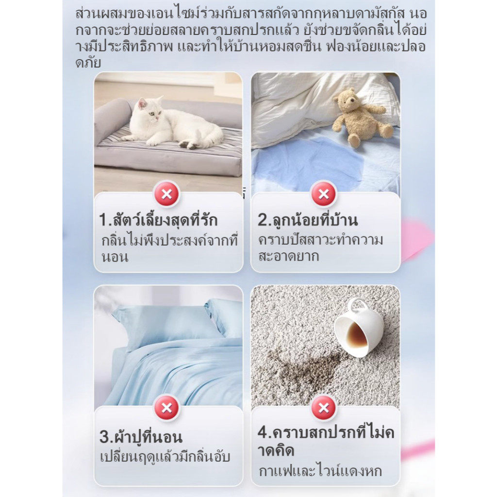 HOOVER Specialized Cleaning Solution Detergent for HOOVER CleanSlate PLUS  |น้ํายาทําความสะอาดผงซักฟอกมืออาชีพ 1L - รูปที่ 4