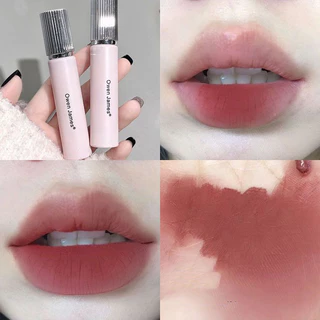Owen James ลิปสติก เนื้อแมตต์กํามะหยี่ สีชมพู