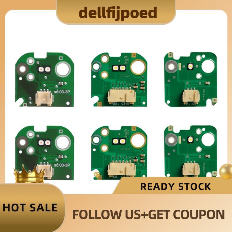 delfijpoedFor 2016-2019 F30 F35 330i 340i LED ไฟหน้าไฟวิ่งกลางวัน DRL โมดูลสีขาวไฟหน้ารถ DRL ชิป