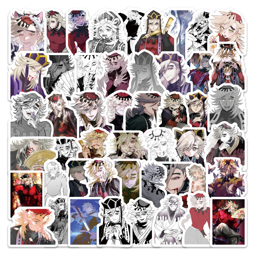 100PCS Douma Anime Demon Slayer Kimetsu ไม่มี Yaiba สติกเกอร์สําหรับเด็กกระเป๋าเดินทางโทรศัพท์แล็ปท็