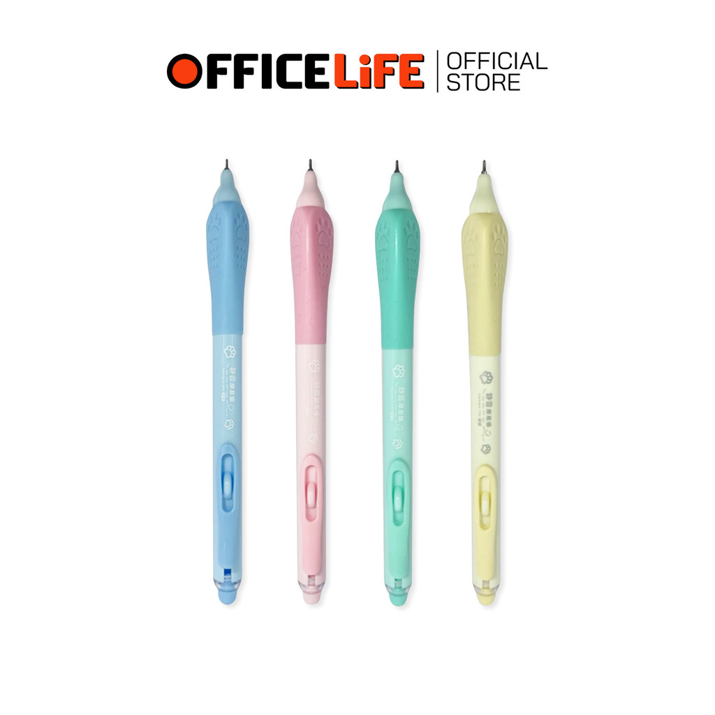 AIHAO (ไอเฮา) ปากกาเจลลบได้ ปากกาเจล รุ่น AH-GP2771 หมึกน้ำเงิน ขนาด 0.5 mm. ( 1 ด้าม คละสี )
