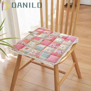 DANILO Cotton Chair Pad, เบาะรองนั่งเก้าอี้สไตล์ดอกไม้ผ่อนคล…