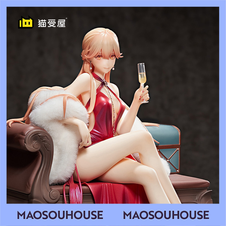 APEX Girls Frontline OTS-14 Dinner Ruler Dress Figure Ready Stock