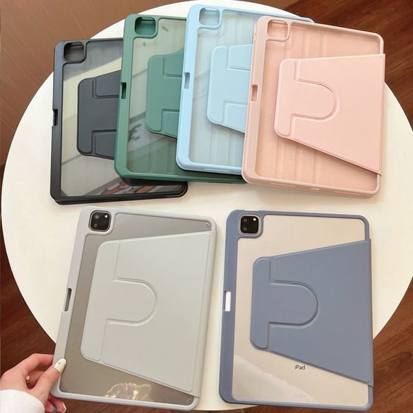 zugu case ipad ที่อยู่อาศัยโรตารี่ เหมาะสําหรับ ipadpro เคสป้องกัน air5 เคส Apple แท็บเล็ต mini6 โปร