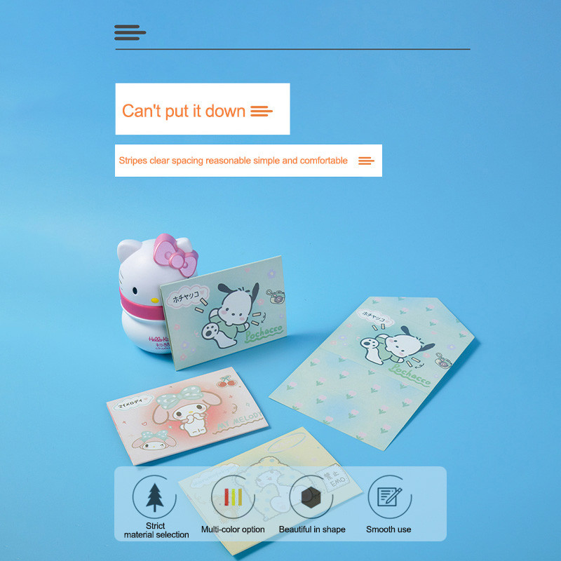 FTการ์ดอวยพรซีรีส์ Blessing Card การ์ดอวยพรวันเกิดแบบพับสามทบ ลายการ์ตูนน่ารัก