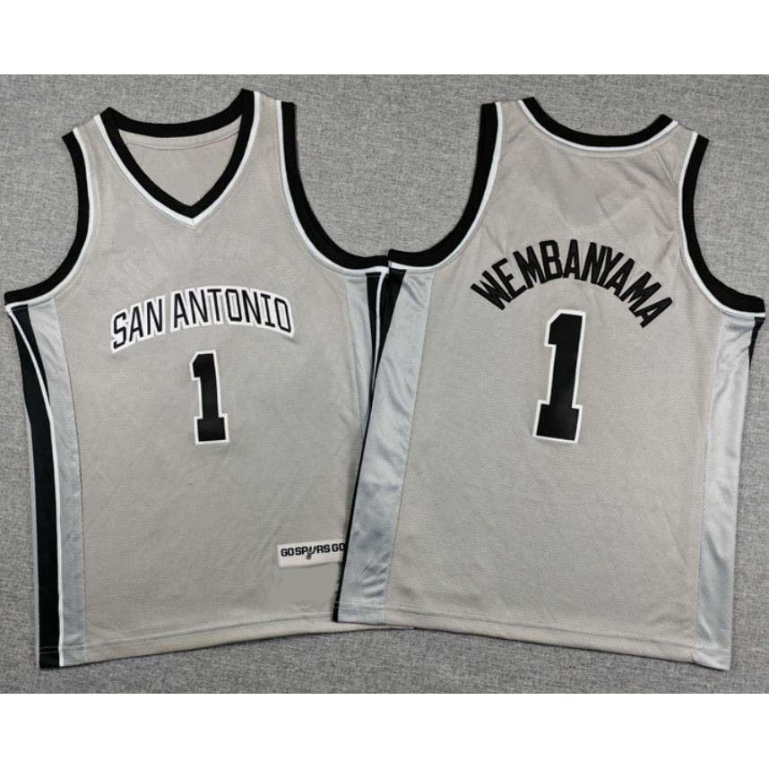 เสื้อบาสเก็ตบอลสําหรับเด็กรุ่นเย็บปักถักร้อยธรรมดาเสื้อเด็กTatum Curry Jordan Pippen Rodman