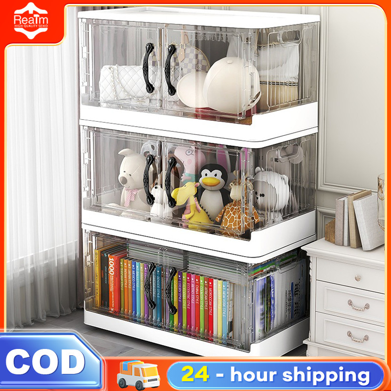 Foldable Storage Box Plastic Cabinet for Clothes Orocan Cabinet Drawer Durabox Organizer Megabox Fol